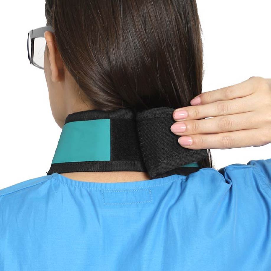 Thyroid Collar Hat Style (Lead Vinyl Core) BARC Approved - Image 3